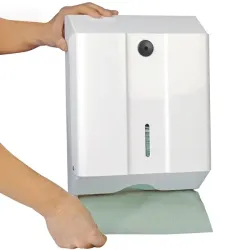 Universele handdoekdispenser 330 x 265 x 120 mm (H/W/D/W)